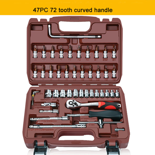 Socket and Wrench Set